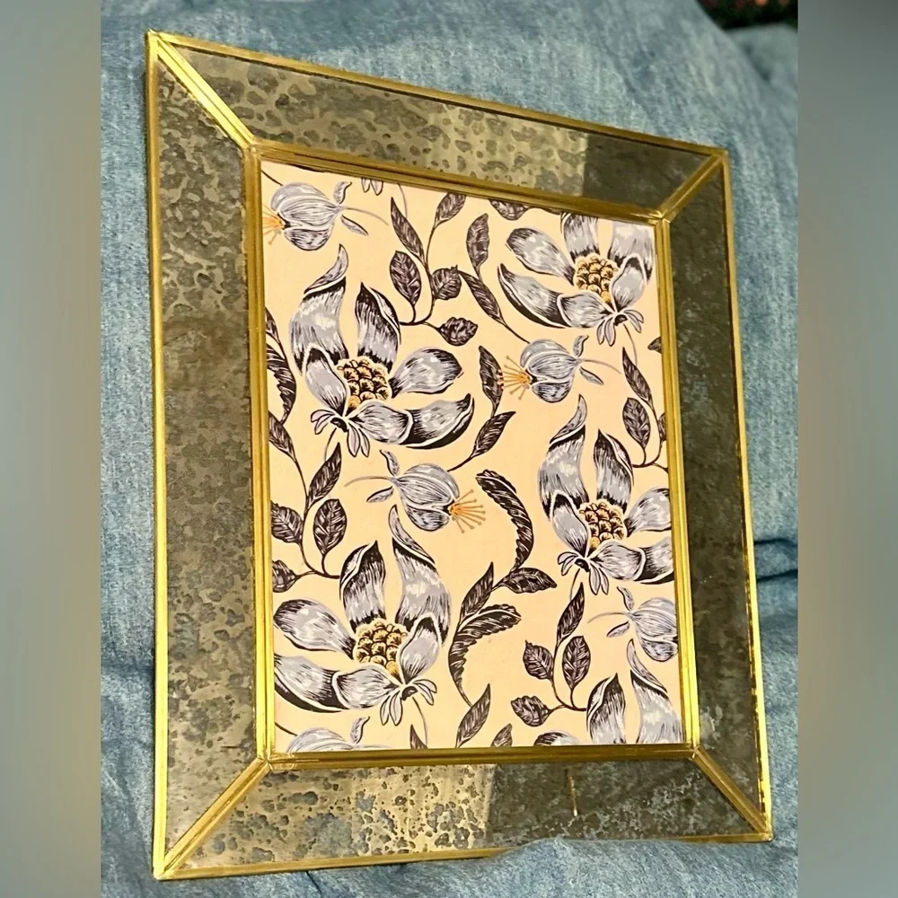 RARE Anthropologie NWT Mercury Glass Frame (8x10)